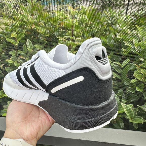 Adidas ZX 1K Boost White Black Men\'s Athletic Shoes FX6510 main image 11